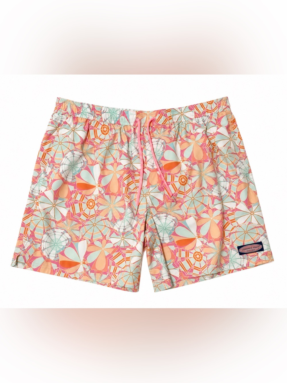 VINEYARD VINES MEN PRINTED BRIEF LINED CHAPPY SWIMMING TRUNK. SIZE-XL.